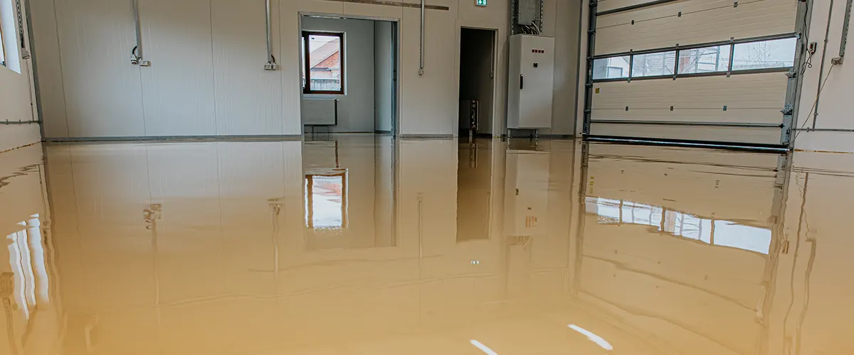 epoxy flooring in gym