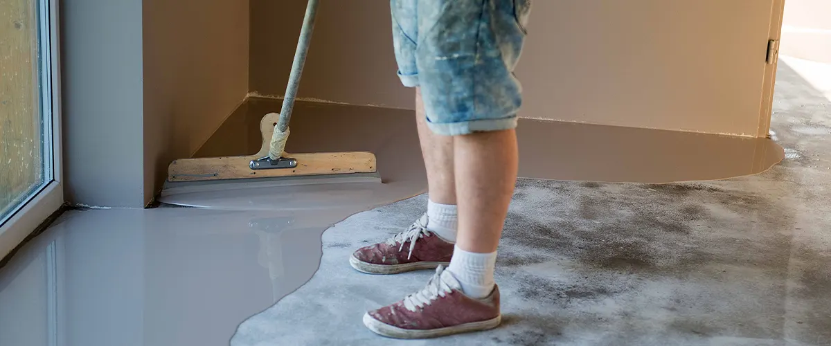 epoxy flooring process in scottsdale